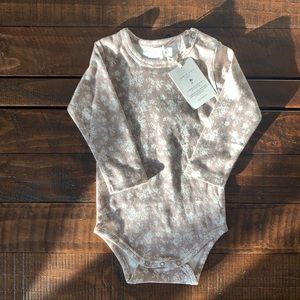 Jamie Kay fawn floral onesie
